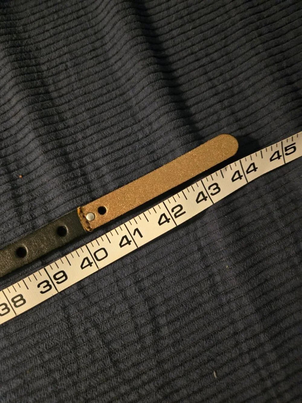 Metallic Fossil Belts, 2 Size Large Y2K, 90's Style Narrow Belts